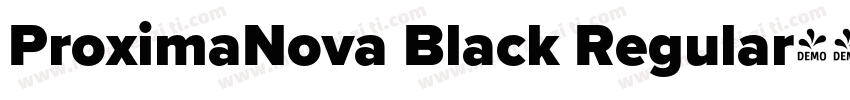 ProximaNova Black Regular字体转换